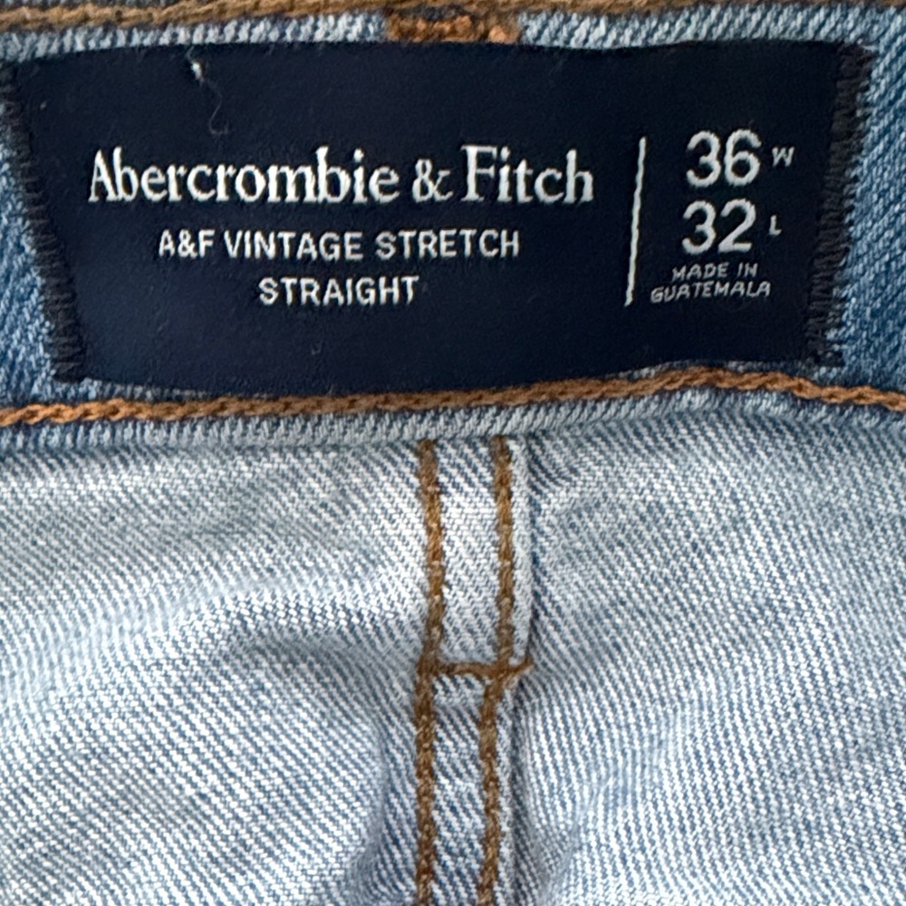 Abercrombie & Fitch Light Blue Vintage Stretch Jeans